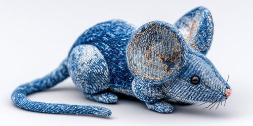 Free Photos - Mouse In Denim Outfit | FreePixel.com