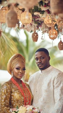 Free Photos - Elegant African Couple In Traditional Wedding Attire Photo. |  FreePixel.com