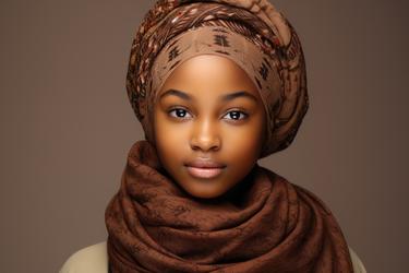 Free Photos - A Young Girl With Beautiful Eyes Wears A Red Scarf ...