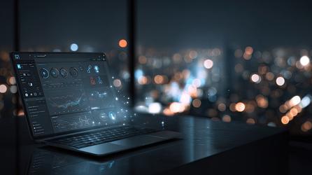 Free Photos - Business Analytics Dashboard On Laptop Screen Displaying ...