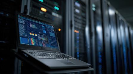 Free Photos - Laptop Screen Displaying Business Analytics In Server ...