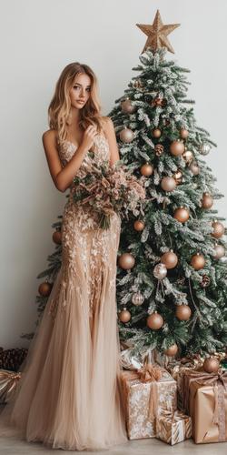 elegant holiday tree dress 11 Xmas Tree Dresses ideas