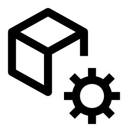 Free - 3D Cube And Gear | FreePixel.com