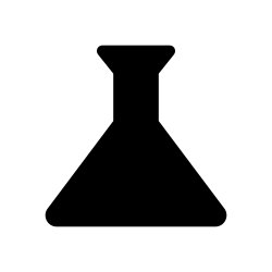 Free Svg - Pipe Lab Flasks Icon In Blue Color. | FreePixel.com