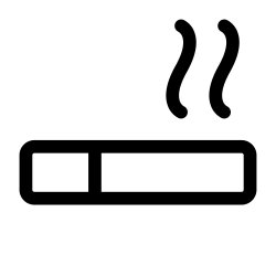 cigarette svg Free Svg - Cigarette Smoke Icon