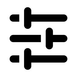 Free Svg - Horizontal Slider Icon | FreePixel.com