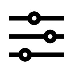 Free Svg - Horizontal Slider Icon | FreePixel.com