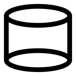 Free Svg - Cylinder Icon | FreePixel.com