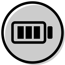 Free Svg - Battery Icon | FreePixel.com