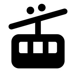 Free Svg - Cable Car Icon | FreePixel.com