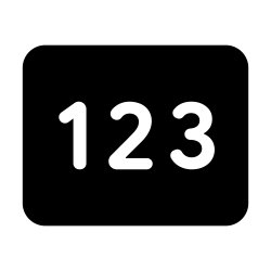 Free Svg - Number 123 Icon | FreePixel.com