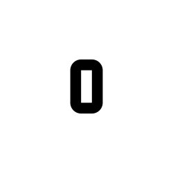 Free - Zero Digit Icon | FreePixel.com
