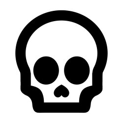 Free Svg - Skull Icon | FreePixel.com