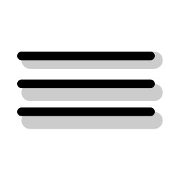 Free Svg - Three Horizontal Lines | FreePixel.com