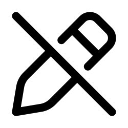 Free Svg - No Pencil Icon | FreePixel.com