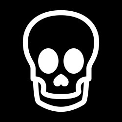 Free Svg - Skull Icon | FreePixel.com