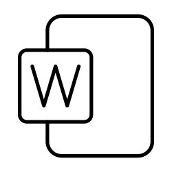 Free Svg - Microsoft Word Document | FreePixel.com