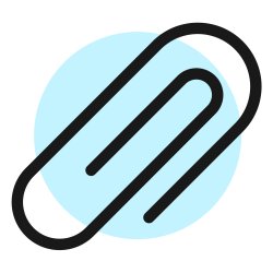Free Svg - Paperclip Icon | FreePixel.com