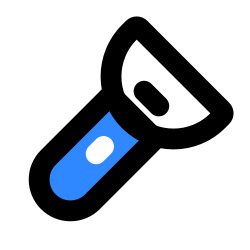 Free Svg - Flashlight Icon | FreePixel.com