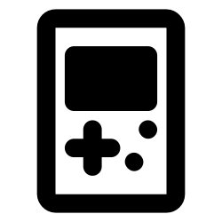 Free Svg - Game Boy Console | FreePixel.com