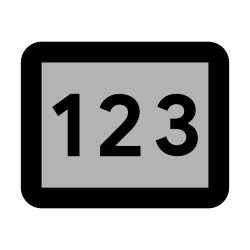 Free Svg - Number 123 Icon | FreePixel.com