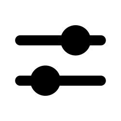 Free Svg - Horizontal Slider Icon | FreePixel.com