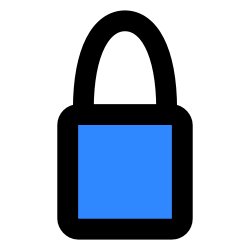 Free Svg - Padlock Icon | FreePixel.com