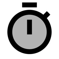 Free Svg - Stopwatch Icon | FreePixel.com
