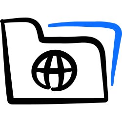 Free Svg - World Map Folder | FreePixel.com