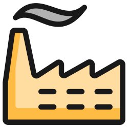 Free Svg - Factory Building Icon | FreePixel.com
