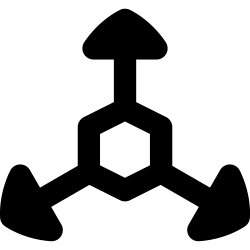 Free Icons - Molecule Note Sheet Icon In Line Art. | FreePixel.com