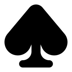 Free Illustrations - Playing Cards Of Spade Against Dark Teal ...