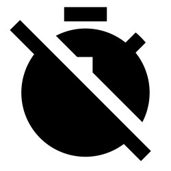 Free Svg - No Time Icon | FreePixel.com
