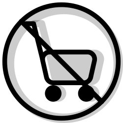 Free Svg - No Shopping Cart | FreePixel.com
