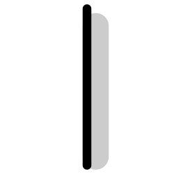 Free Svg - Vertical Rounded Rectangle | FreePixel.com