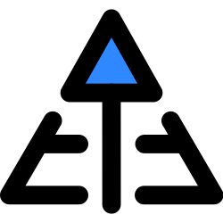 Free Svg - Upward Arrow With Triangle | FreePixel.com